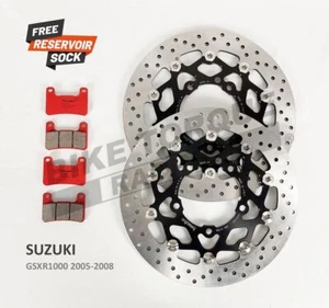 Brembo Serie Oro Front Discs and SA Pads fits Suzuki GSXR1000 2005-2008 - Picture 1 of 1