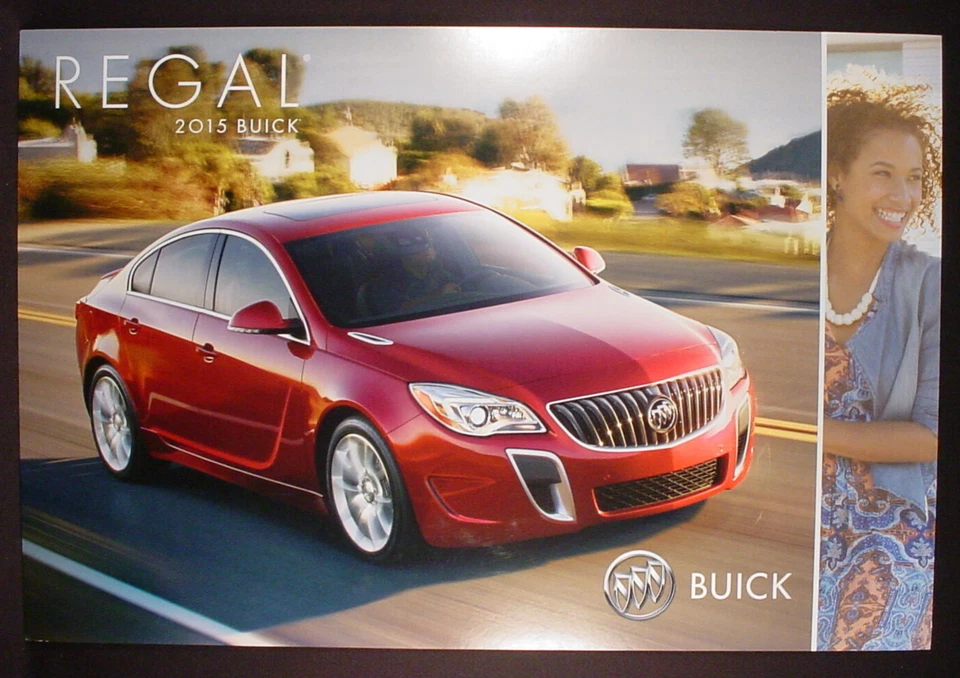 2015 Buick Regal Dealership Showroom Poster / Sign - Original - Image 1 of 1