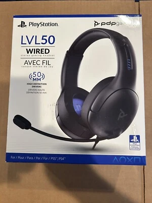 PDP Gaming LVL50 Wired Stereo Headset Black - Image 1 of 4