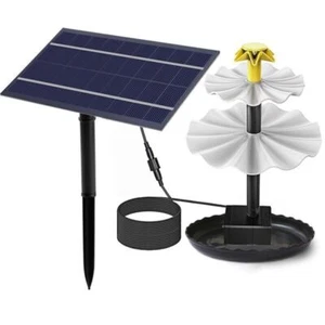 7V Garden Water Pump Solar Panel Powered Fountain Kit for Pool Pond Fish Tank - Picture 1 of 8