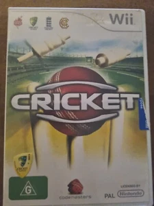 Cricket Nintendo Wii PAL *Complete* Wii U Compatible Free Post Aus wide - Bild 1 von 3