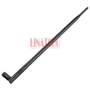 9dB de alta ganancia 2.4GHz 802.11 b / g / n RP-SMA conector omni WiFi wlan router antena - Imagen 1 de 11