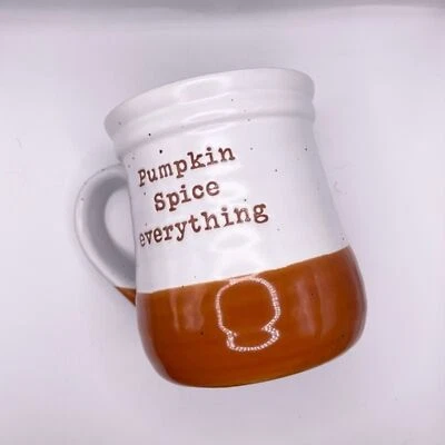 Taza de cerámica Sheffield Home Fall PUMPKIN SPICE EVERYTHING 20 oz. Foto 1 de 4