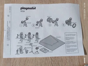 PLAYMOBIL MANUAL DE INSTRUCCIONES BANDA DE MUSICA ORQUESTA MUSICOS REF 3723 - Imagen 1 de 1