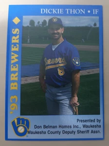 1993 Milwaukee Brewers Police Cards - Don Belman Homes Inc, Waukesha Waukesha... - Picture 1 of 15