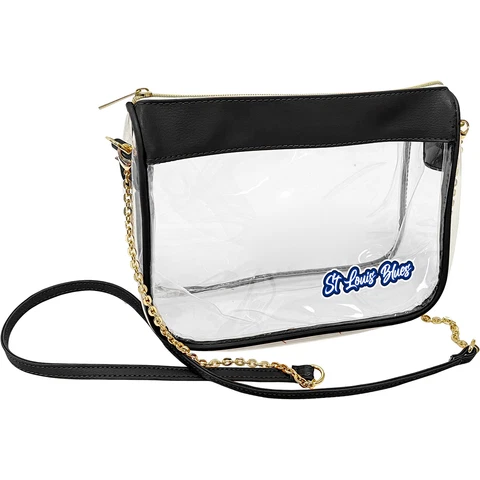 St. Louis Blues Hype Stadium Crossbody Clear Bag Cover