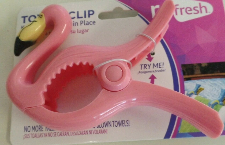 TOWEL CLIPS FOR SUMMER FUN. 2 DESIGNS TO CHOOSE FROM - Image 1 of 1