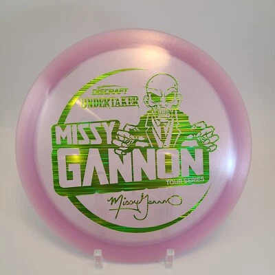 DISC GOLF DISCRAFT MISSY GANNON TOUR Z UNDERTAKER 170-172g  - Image 1 of 4