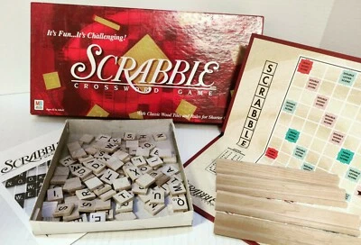 Vintage Scrabble Board Game 1999 Great Condition - Image 1 of 4