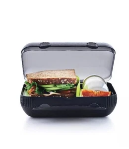 TUPPERWARE Lunch Cofre Hermético para La Comida Sandwichera 2 Pisos - Imagen 1 de 2