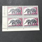 1959 Belgian Congo 3fr MNH African Bush Elephant Block Of 4 Collectible Stamp