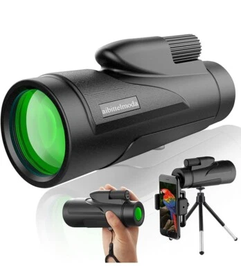 Compact Monocular with Smartphone Adapter, Case & Tripod To Take HD Pics  - Image 1 of 4