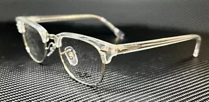 RAY BAN RX5154 2001 White Transparent Clubmaster Unisex 49 mm Eyeglasses - Picture 1 of 4