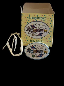 Longaberger 1999 Baby Ceramic Tie-On New in Box #36099 - Picture 1 of 2