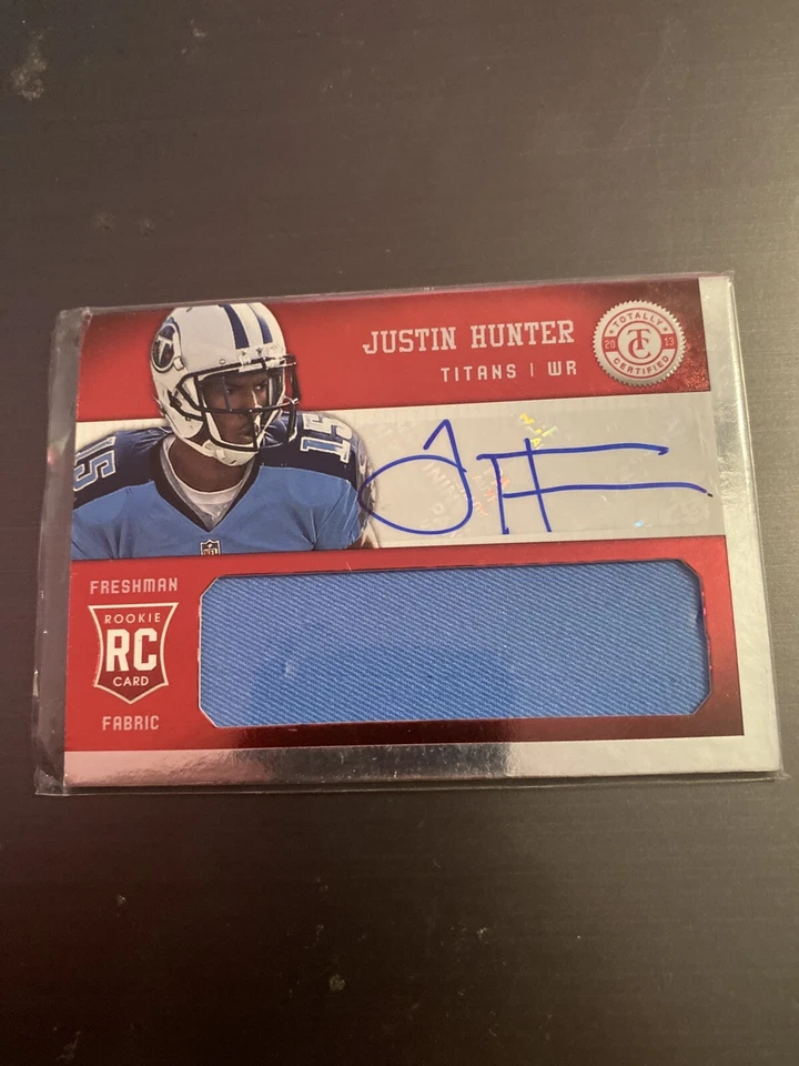 Panini 2013 Justin Hunter Rookie Auto 243/299 - Image 1 of 2