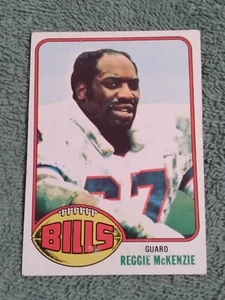 1976 Topps Football #174 Buffalo Bills Guard Reggie McKenzie EX + - Picture 1 of 2