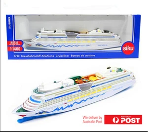 SIKU Super 1:1400 Cruiseliner 1720 Kreuzfahrtschiff ALDAluna Brand New AU Seller - Picture 1 of 7