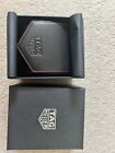 Genuine TAG Heuer Watch Travel Case Black Leather Watch Roll ??