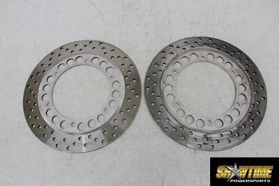 86-99 YAMAHA VIRAGO 1100 XV1100 ROTORES FRENO DELANTERO IZQUIERDO DERECHO DISCOS Foto 1 de 4