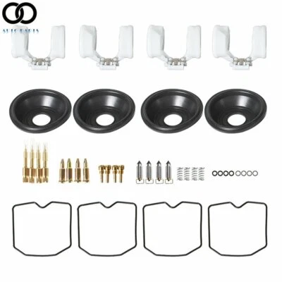 Kit de reconstrução de reparo de 4 carburadores adequado para Kawasaki ZX1100 GPZ1100 ZX 1100 - Imagem 1 de 4