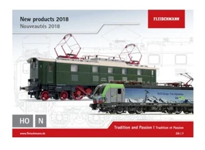 Fleischmann 991821 - Fleischmann HO & N Gauge New Products 2018 Catalogue -RM48P - Picture 1 of 3