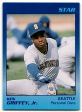 1989 Star Ken Griffey Jr. Blue/Blue Ken Griffey Jr. Seattle Mariners #8