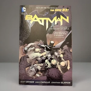 Batman New 52 Vol 1 The Court Of Owls Softcover TPB Graphic Novel - Picture 1 of 3