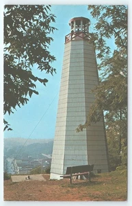 Postal Faro Cardiff Hill con vistas a Hannibal Missouri Mark Twain - Imagen 1 de 2