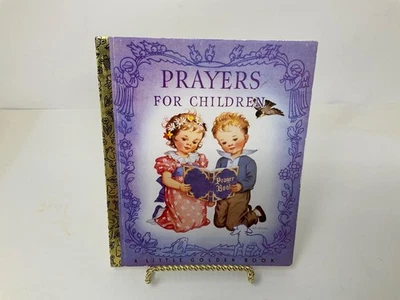 Vintage 1969 little golden book prayers for children 50 Anniversary reprint 1999 - Image 1 of 4