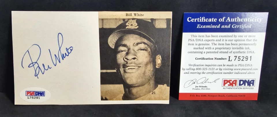Bill White - 8 x All-Star,  - Image 1 of 1