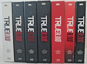 True Blood Lot Seasons 1-7 Blu-Ray (1 2 3 4 5 6 7 Complete Series) Digital Codes - Picture 1 of 23