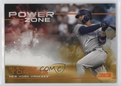 2019 Topps Stadium Club Power Zone Orange Foil /50 Gleyber Torres #PZ-20 - Image 1 of 2
