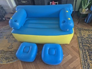 Aufblasbar inflatable Sessel Sofa Couch Strand Chair Royalbeach Camping Beach - Bild 1 von 16
