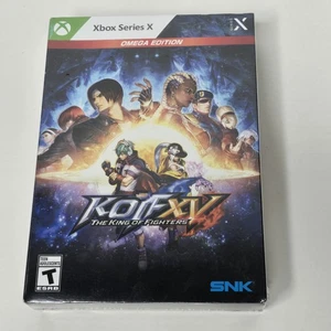 2022 Xbox Series X KoFXV The King of Fighters XV 15 OMEGA Edition USA NEW SEALED - Picture 1 of 6