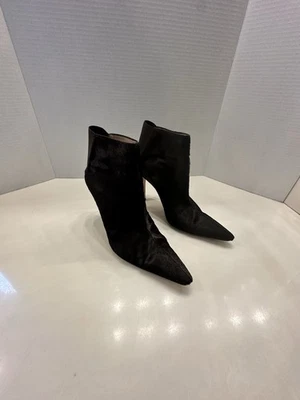Botines para mujer Manolo Blahnik de piel marrón talla 39 Foto 1 de 4