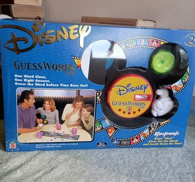 Disney "Indovina Parole" Gioco da Tavolo di Mattel - Indovina la Parola prima che scada il tempo! - Immagine 1 di 4