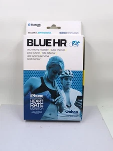 BLUE HR (iPhone POWERED HEART RATE MONITOR) WAHOO FITNESS (NEW, OPEN BOX) - Picture 1 of 5