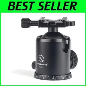 Testa a sfera treppiede 52 mm con carico 44 libbre - attrezzatura fotografica compatibile Arca - Foto 1 di 11