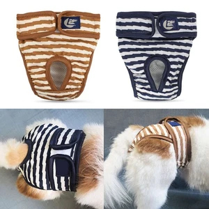 Female Pet Dog Puppy Diaper Pants Nappy Physiological Sanitary Panties Underwear - Picture 1 of 11