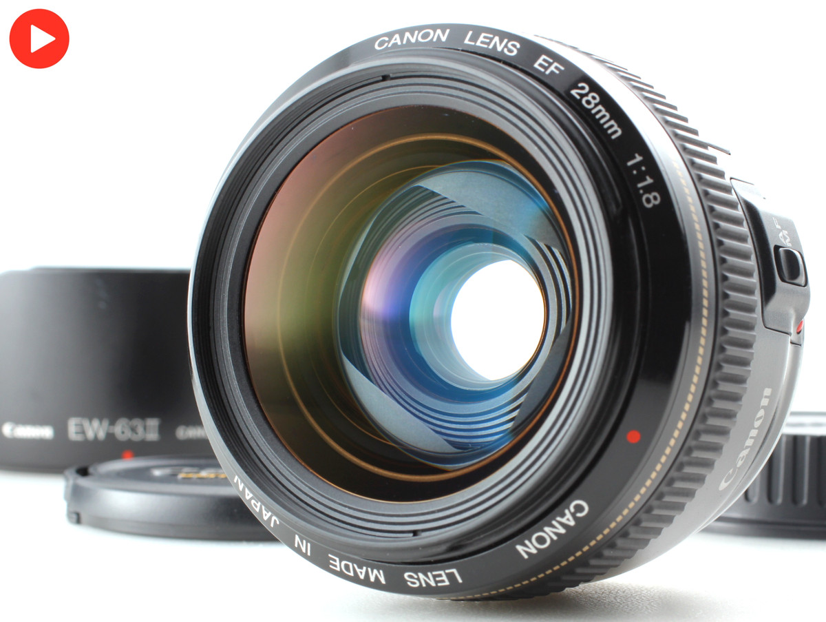 Canon EF 28mm f/1.8 USM レンズ【箱あり】 Canon EF 28mm f/1.8 USM レンズ【箱あり】 キヤノン CANON 交換
