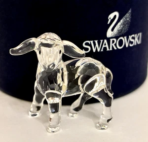 Swarovski Crystal Little Lamb Figurine # 651875 Og Box COA - Picture 1 of 12