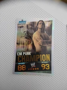 Cm Punk Champion  Carte Catch Slam Attax Evolution 2008 - Picture 1 of 3