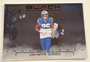 Jahmyr Gibbs 2025 Panini Black Smokescreen Card Case Hit SSP !!! - Picture 1 of 2