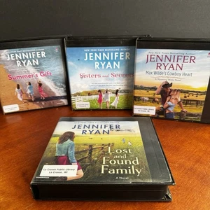 Lot: 4 Jennifer Ryan Audio Book CD Summer’s Gift Sisters Secrets Lost Found Fam - Picture 1 of 11