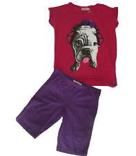 Conjuntos niña de Monopatin, camiseta y pantalones cortos , rosa ,16 años - 176