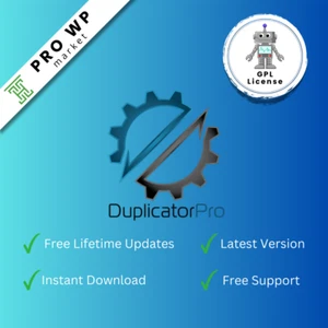 Duplicator Pro - Latest Version | Premium Plugin | Lifetime Updates - Picture 1 of 2