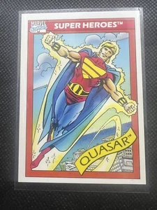 1990 IMPEL MARVEL COMICS SUPER HEROES SERIE 1 QUASAR #15 - Bild 1 von 2