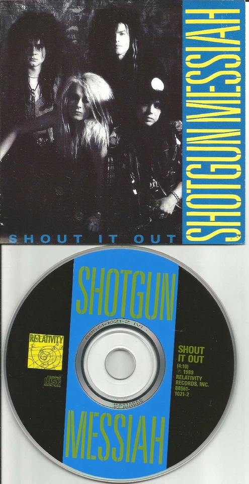 Tim SKold of KMFDM Marilyn Manson SHOTGUN MESSIAH Shout it out PROMO CD Single Foto 1 de 1