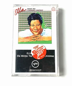 Ella Fitzgerald Ella Wishes You a Swinging Christmas Cassette Tape 1982 - Picture 1 of 3