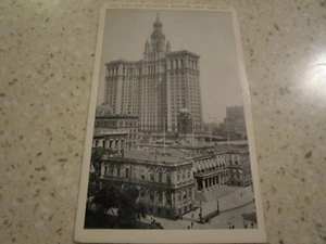 Vtg City Hall Municipal Building New York Postcard PC Unused - Imagen 1 de 1